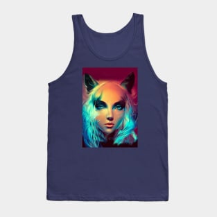 Cougar woman Tank Top